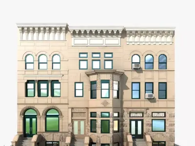 Hystoric NYC Townhouse 3D model