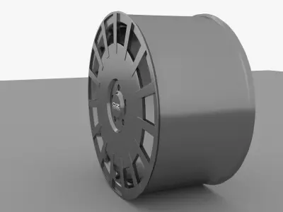 OZ Rally Racing Low-poly 3D model