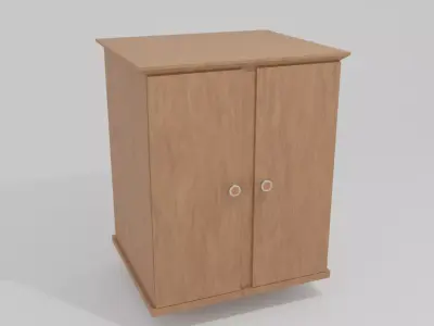 Mini Cupboard Free 3D model