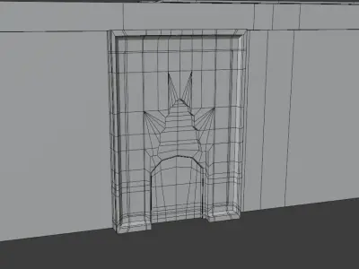 Gevser Nesibe Sifahanesi Low-poly 3D model