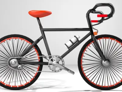 Bicycle - Racng 3D model