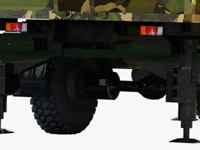 Military truck SX2110 3D model