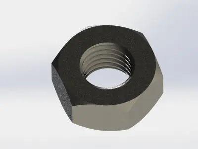 nut design 3D model