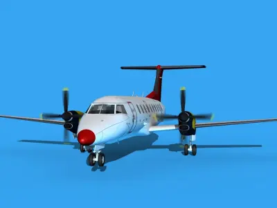 Embraer EMB120 Corporate 5 3D model