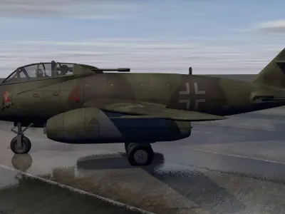 Messerschmitt Me-P1099B 3D model