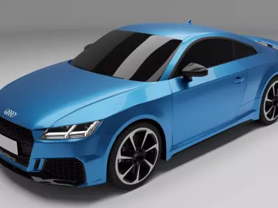 Audi RS TT 2019 Free 3D model