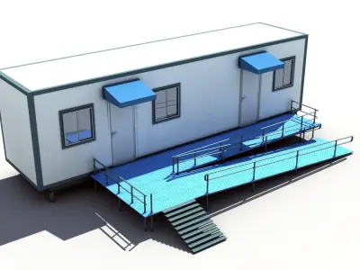 Mobile Office 3D model