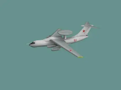 A50 Mainstay Low-poly 3D model