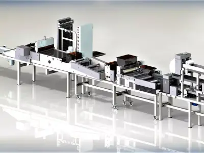 Machine for making salted sticks 3D model