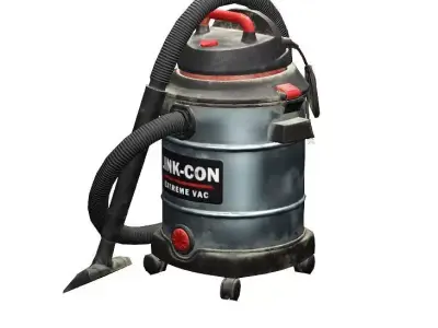 Construction Tool Wet Dry Vacuum Low-Poly 3D Model Low-poly 3D model