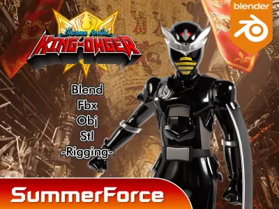 Hachi Ohger - King Ohger 3D model