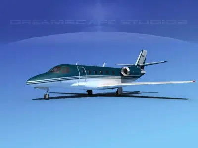 Cessna C560XL Citation V09 3D model