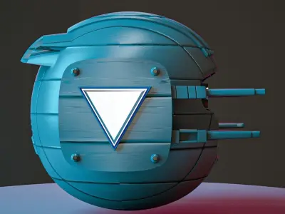 SCIFI Drone 3D model