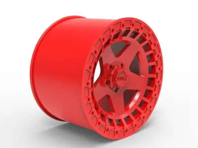 WARP BEADLOCK wheel rim model 3D print model