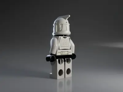 Lego Stormtrooper 3D model