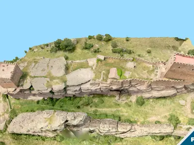 Game of Thrones Tower of Joy Castle - High Poly 3D model