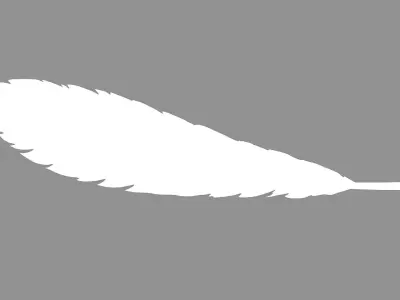 MistryFeatherA Stylized Low-poly 3D model