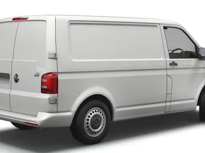 Transporter T6 1 SWB Startline UK spec 3D model