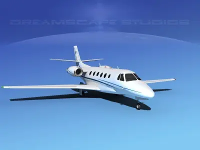 Cessna C560XL Citation V13 3D model