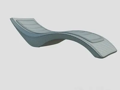 Myyour Cloe Sunbed Free 3D model