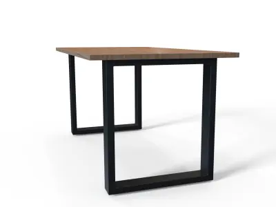 Office Desk-Table - OBJ free download Free 3D model