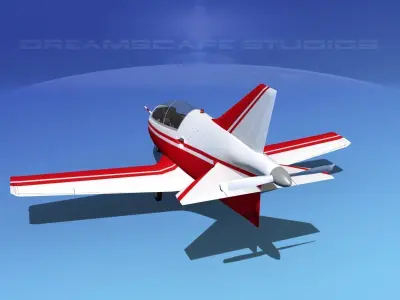 Bede Bd-5 Microplane V03 3D model