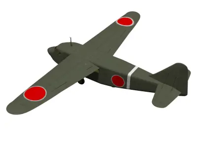 Kokusai Ku-8 3D model