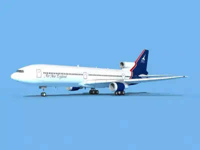 Lockheed L-1011 Air New England 3D model
