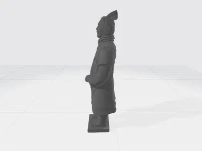Terracotta Warriors Officer 3D Model 3D print model
