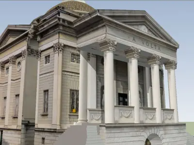 Tempio Voltiano 3D model