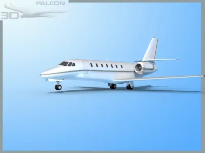 Falcon3D Citation Sovereign C680 FS12 3D model