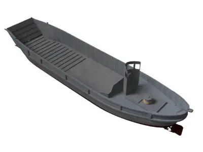 japanese army Daihatsu class 3D model