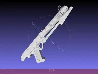Star Wars DC15 Clone Trooper Blaster 3D model