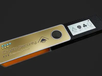 CRYPTO SECURITY 3D model
