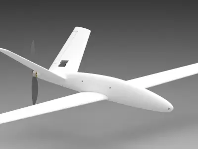 3D printable RC Drone FPVX 3D print model