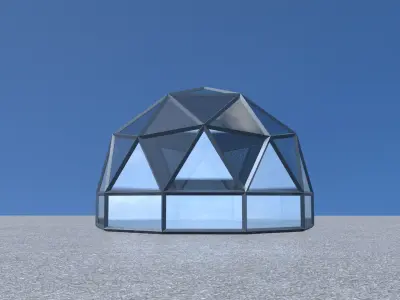 Dome Building 3D model