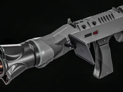 Sci Fi Repair Gun  Low-poly 3D model