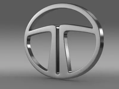 Tata Logo 3D model