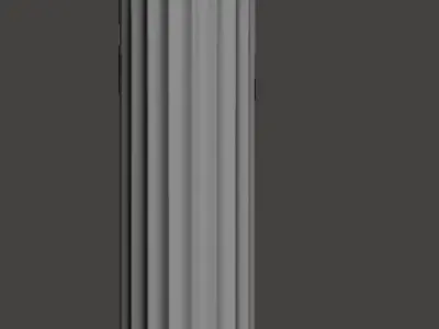 Doric Column - 3d model for CNC - DoricColumnCFC01 3D print model