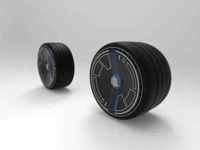 turboFan DinaGo rim kit 3D model