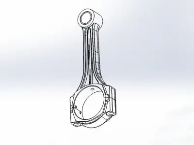 ENGINE CONNECTING-ROAD 3D model