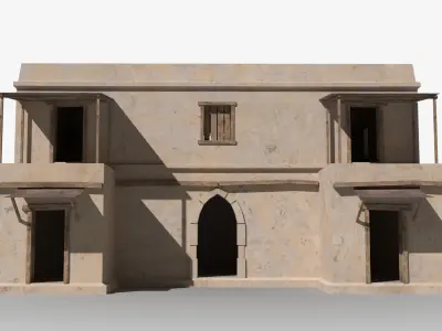 Arab x37 Low-poly 3D model