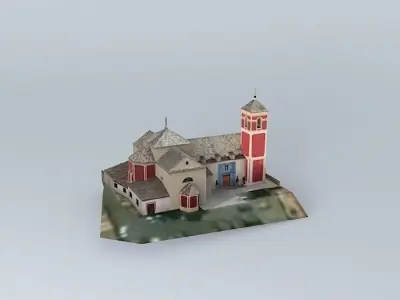 St Bartholomew the Apostle Parish Librilla Free 3D model