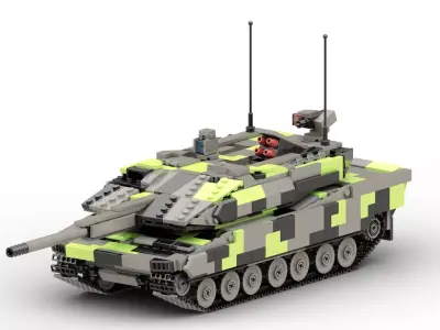 MocBricks3D - Lego Panther KF51 3D print model