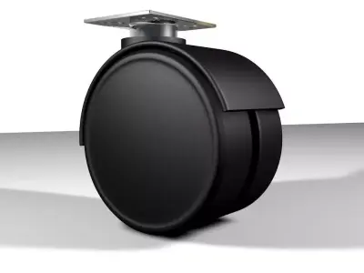 Leg-wheel castor wheel 3D model