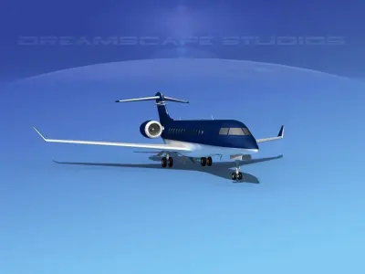 Global Express 6000 V07 3D model