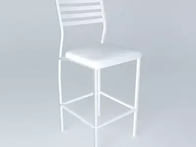 Bar Stool Free 3D model 6