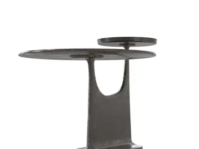 REFRACTORY Tallow Occasional Table R Huges 3D model