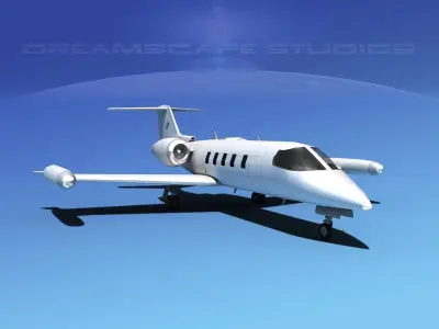 Gates Bombardier Learjet 35 V01 3D model