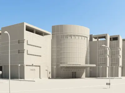 building office 3D model